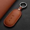 Genuine Leather Key Case for AITO Huawei Wenjie M8/M9, M5/M7 Refresh Car Key Shell