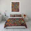 Colorful Geometric Floral Bedding Bedding Duvet Cover Set Duvet Cover Pillowcases (1 * Duvet Cover 2 * Pillowcases, without duvet insert)