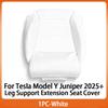 For New Tesla Model Y 2025 Juniper Leg Support Extender Cushion Memory Foam Seat Gap Filler Pad Car Interior Comfort Accessories