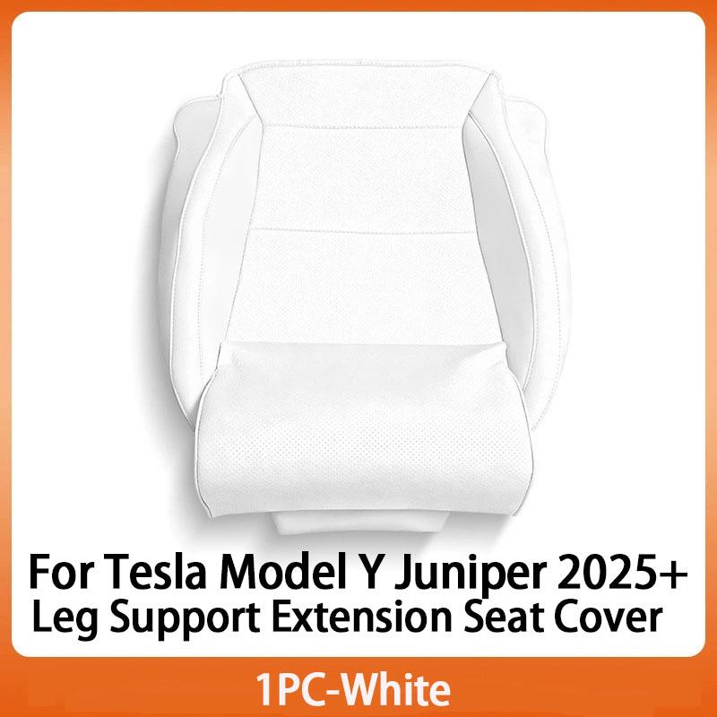 

For New Tesla Model Y 2025 Juniper Leg Support Extender Cushion Memory Foam Seat Gap Filler Pad Car Interior Comfort Accessories Nappa Leather
