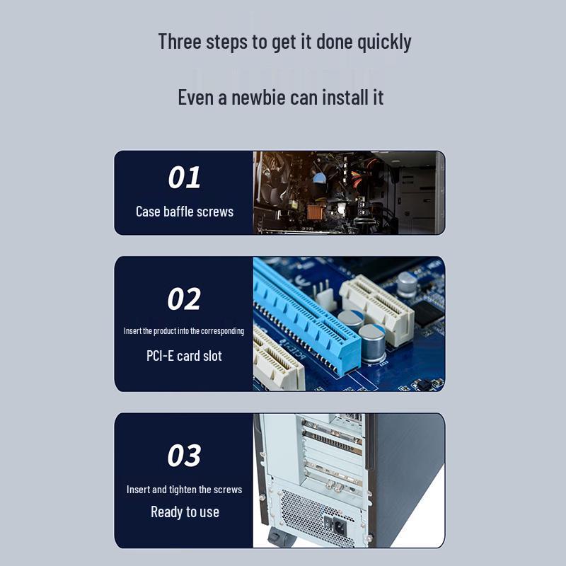 PERCKO 2.5G PCI-E Ethernet Network Adapter