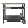 Desserte voor plancha - - GS167V - Groen / Zwart - 85 x 50 cm
