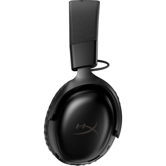 Casque Gamer Sans Fil HyperX Cloud III S Wireless noir pour PC Mac PS5 mobiles Switch avec adaptateur USB-C vers USB-A et câble USB