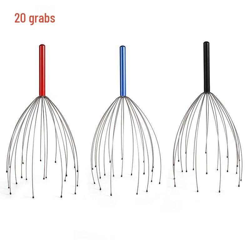 20-Claw Octopus Scalp Head Massager