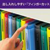 KOKUYO File Clear File Wave Cut Replacement Paper Type A5 15 Sheets Gray La-T722DM