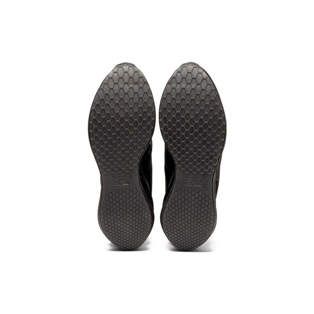 Onitsuka Tiger Runger Versatile Comfortable Shock Absorption Low Top Casual Shoes Unisex sneaker Black Gold 1183C149-001