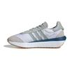 adidas Originály Krajina Xlg Koža Semiš Klasické Retro Protišmykové Odolné Nízke Lifestyle Bežné Topánky Unisex Tenisky Biela Sivá ID8334
