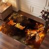Jude Bellingham Custom Crystal Velvet Rug, Personalized Name Text Print, Football Logo Soft Non‑Slip Floor Mat Home Decor Gift