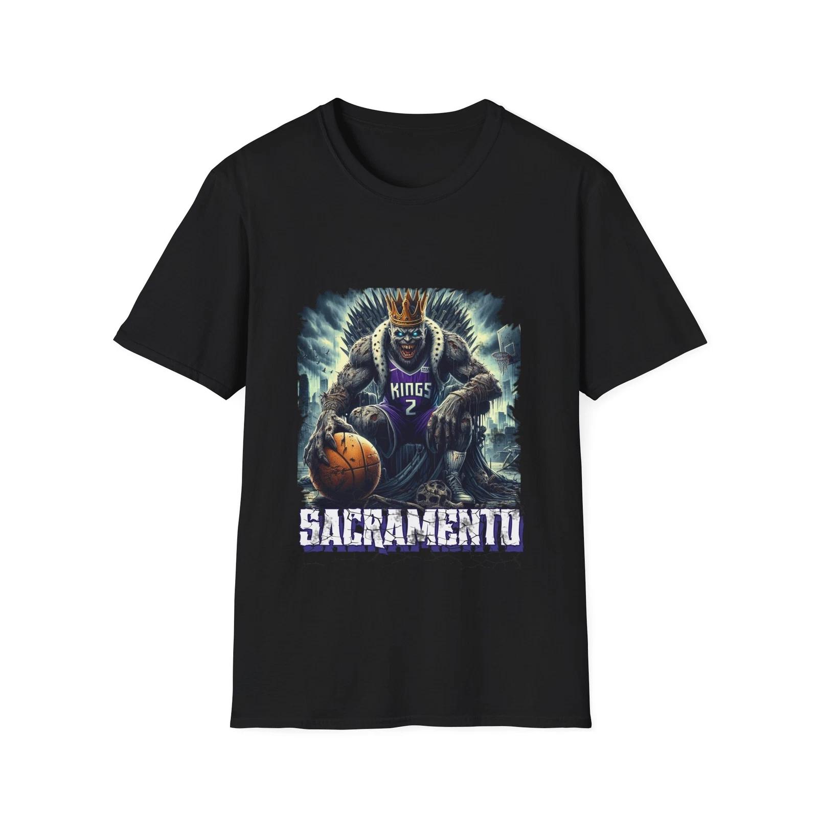 Reign of Terror - Sacramento Kings Horror Mashup T-Shirt XXL