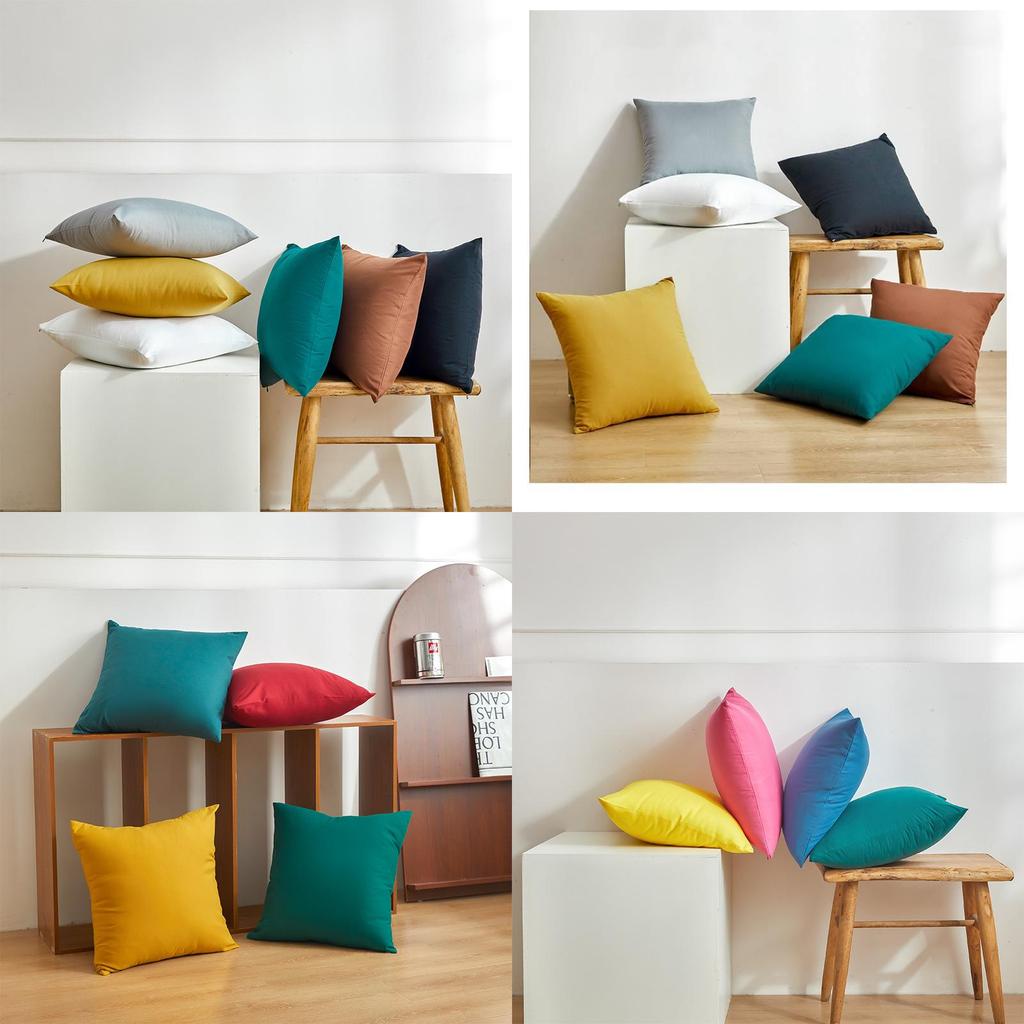 Premium Quality Minimalist Polyester Pillowcase For Couch And Bedroom 45x45cm