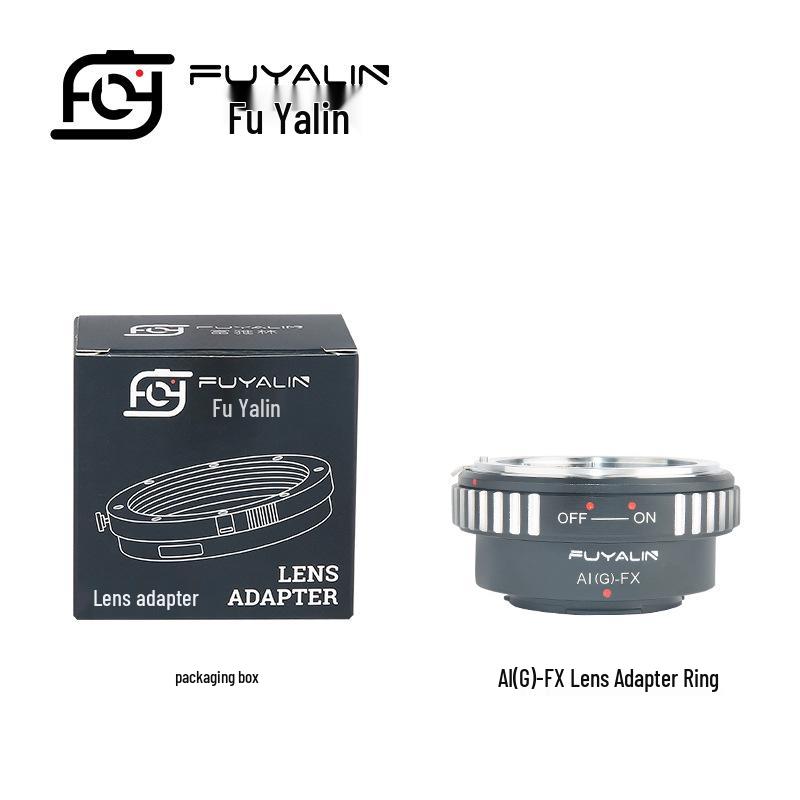 AIG-FX Lens Adapter: Compatible with Nikon G/D-mount Lenses for Fujifilm X-series Cameras.