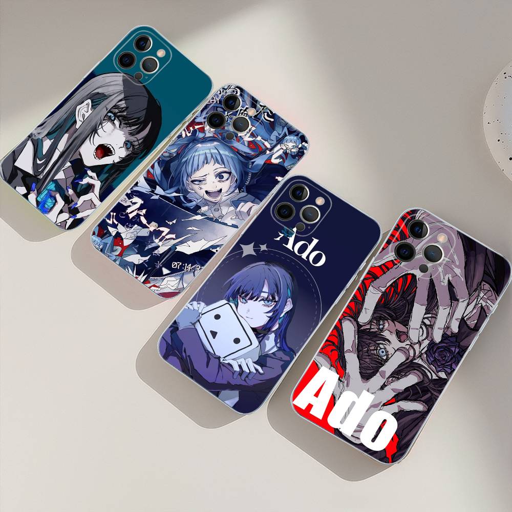 Virtual Singer Ado For IPhone 17 16 15 14 13 12 11 Pro Max Plus Mini Funda For Transparent Cover