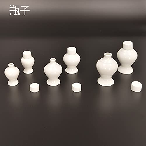 Shinto altar craftsman 7-piece set (large) 2 plates / 1 water drop / 2 bottles / 2 sakaki stand Ceramic Shinto altar set 7-piece set (large)