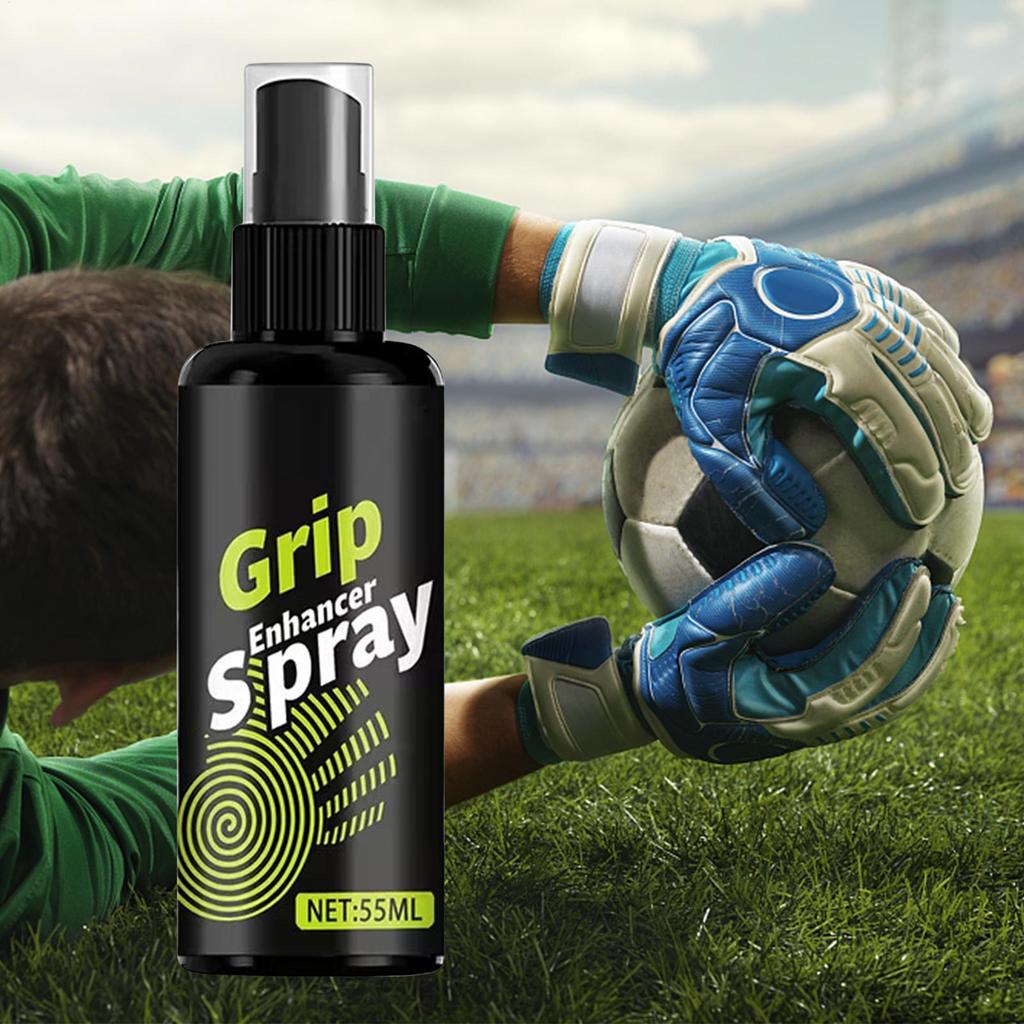 Goalkeeper Glove Spray Football Grip Spray for Goalkeeping Gloves Non-slip Enhanced Sticky Baseball Replacement Glove Glue