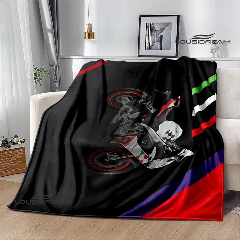 

Aprilia Motorcycle Logo Printed Blankets Fashion Warm Blanket Soft And Comfortable Blanket Home Travel Blankets Birthday Gift 150x200cm