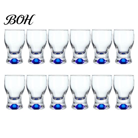 Verres à boire classiques incurvés Mini verre snifter avec base lestée ergonomique, Verres de dégustation transparents, Verres élégants pour fête, Confortable