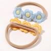 Cute Flowers Headband for Baby Girls Elastic Soft Newborns Butterfly Bows Hair Band Infant Hair Accessories