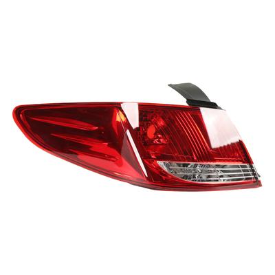 Tail Light Assembly 9671332180 PC ABS Rear Brake Light Housing Replacement for Peugeot 408