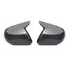 For Ford Mondeo Fusion 2025 2025 Rearview Side Mirror Cover Wing Cap Exterior Door Rear View Case Trim Carbon Fiber Look Black