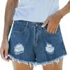 Ladies' Casual  Versatile Fashionable Denim Shorts