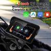 5 Inch Motorcycle DVR GPS Navigation Display Screen Portable Digital Dashboard Moto Wireless CarPlay & Android Auto Smart Box for Motorbike
