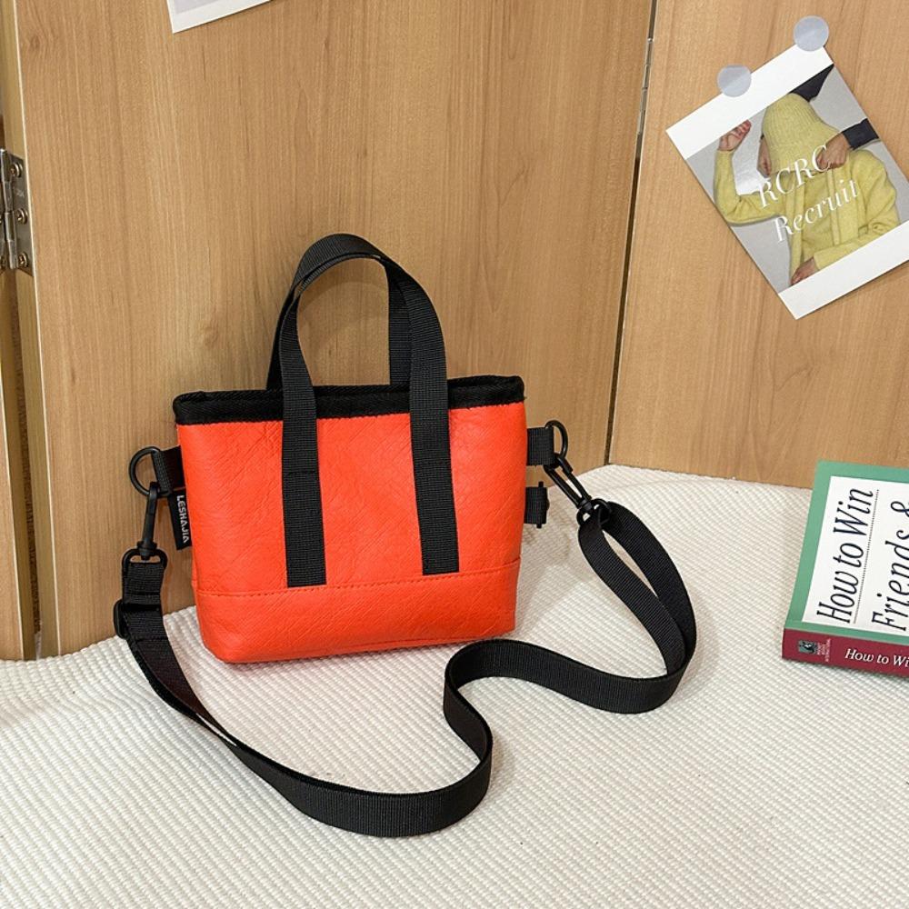 

Мужская сумка кроссбоди из ПУ, портативная сумка для мобильного телефона, универсальная плечевая сумка из бумаги Дюпон, унисекс