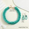 Bohemian Colorful Beads Multilayer Necklace Women Choker Chain Statement Jewelry Accessory