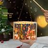 H411 Wooden Christmas Book Lamp DIY Kit
