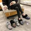Sequins Bow Flat Snow Boots for Women Winter Round Toe Woman Shoes Padded Comfortable and Elegant On Offer Y2k Work Furry Boot