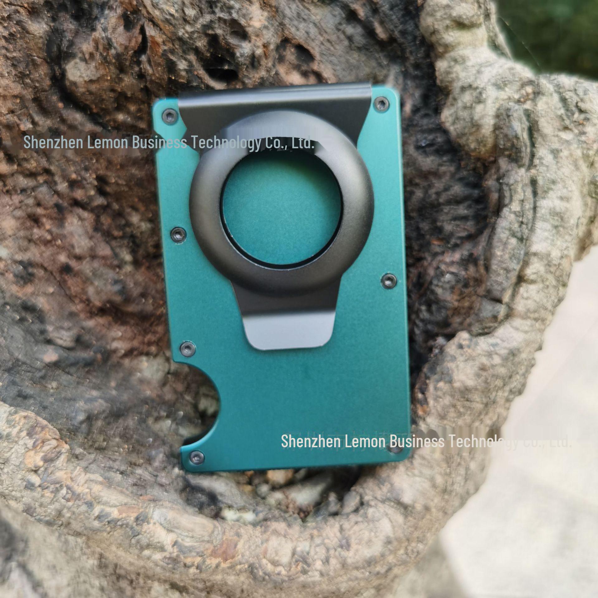 

Новый ультратонкий алюминиевый кошелек для карт с защитой от кражи RFID