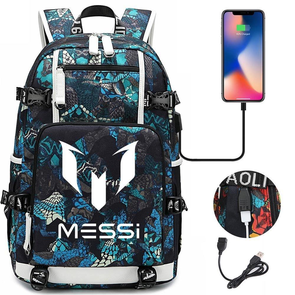 Large Capacity Schoolbag with Shoulder Strap; Student Three-piece Pencil Case Set