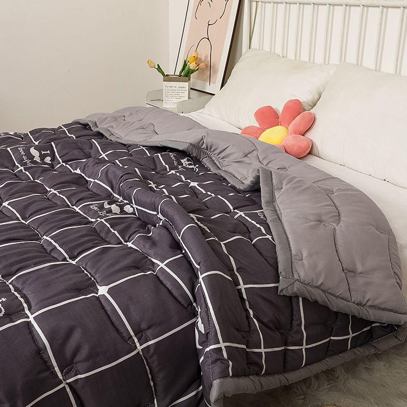 Cuvertură subțire de vară Cuvertură moale Aer condiționat Cuvertură/Plupușă/Pătură în patru anotimpuri Pilome de pat 150 de pat de o persoană