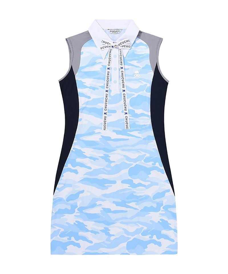 Chuku Chu C23M-Op001W Camo Field Dress (Blue)