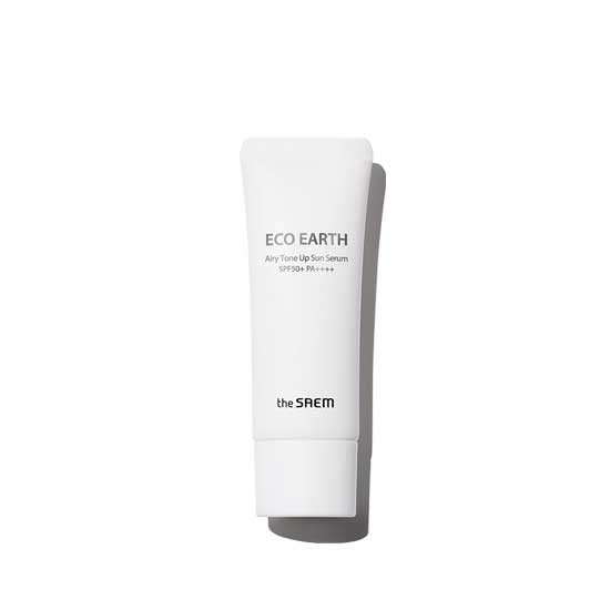 

THE SAEM Eco Earth Airy Tone Up Sun Serum SPF50 + PA ++++ 35гр.