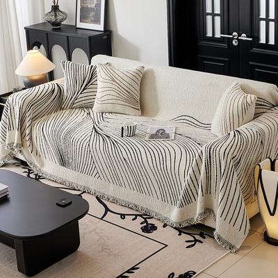 Leichter Luxus Hochwertiger Sofabezug Stoff Vollständig bedeckt Vier Jahreszeiten Universell Einfach Französisches Sofa Handtuch Überwurf All-Inclusive