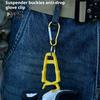 Outdoor Glove Clip with Carabiner Heavy Duty Hands-Free Multifunction Camping Hiking Work Glove Hanger Carrier Keeper Grabber Belt Clamp