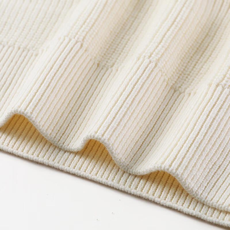 Men's 100% Cotton Heavy Knit Crew Neck Sweater