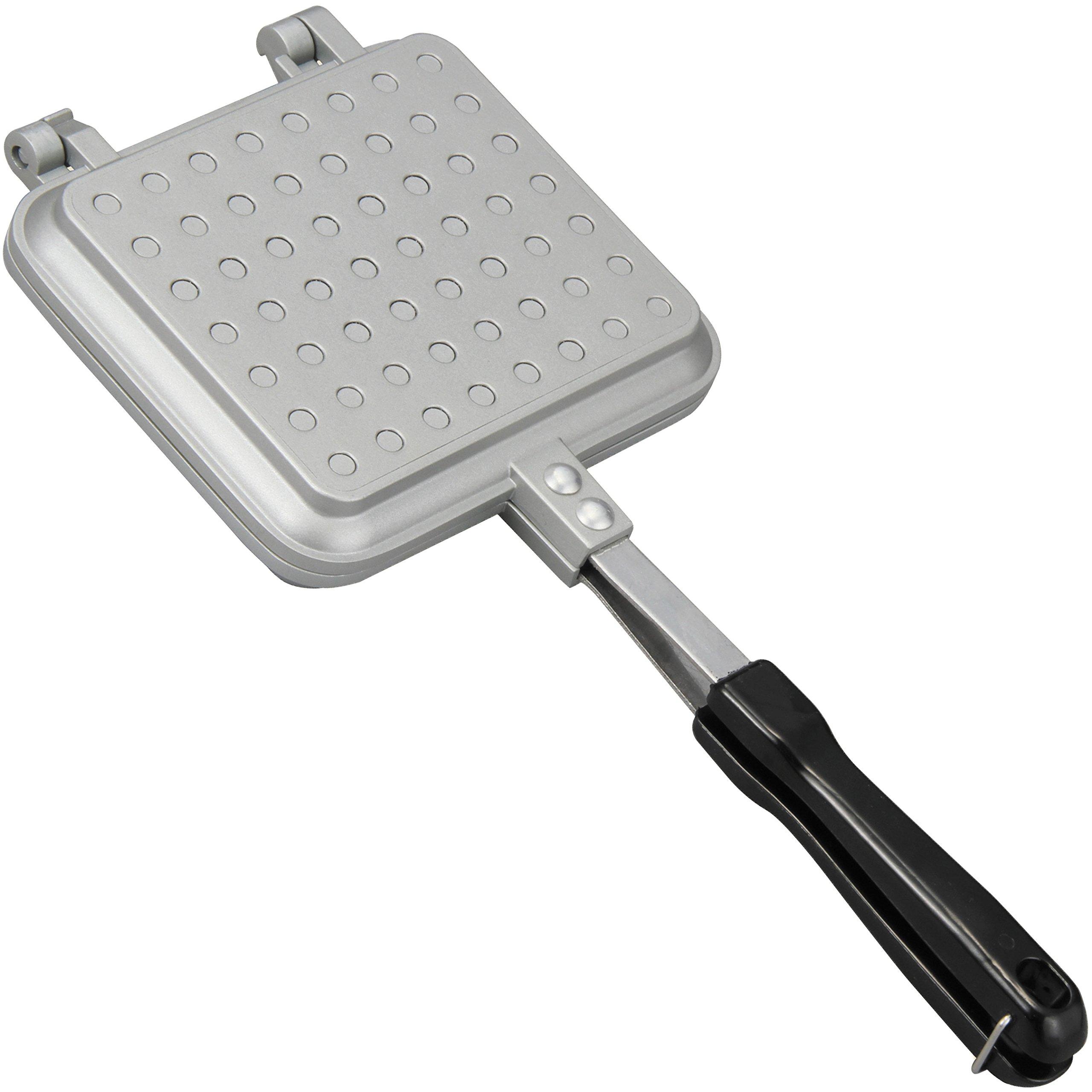 

Big Swallow Crispy and Fluffy IH Hot Sandwich Maker, 200V Compatible, Model 6419, Approx. 353mm x 152mm x 36mm (including handle)