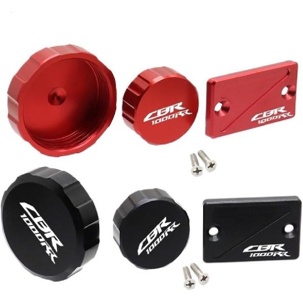 Motorcycle Brake Cylinder Reservoir Cover Front Rear Brake Clutch Fluid Reservoir Cover Cap for CBR1000RR 2004-2007 2006 CBR 1000RR Motorcycle