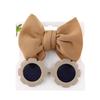 Kids' Cartoon Sunglasses & Headband Set - Girls' Space Cotton Design