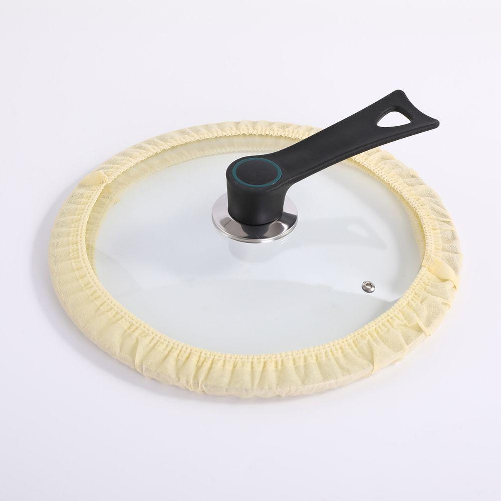 Anti Scratch Pot Lid Protective Cover Non Woven Fabric Cookware Lid Guard  Cookware Accessory