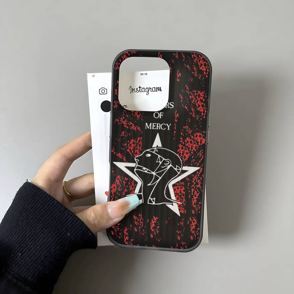 The Sisters Of Mercy Band For IPhone 17 16 15 14 Plus 13 12 11 Pro Max With Shockproof Protective Phone Cover