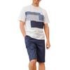 Inspire Day and Gift Features Suitable for Men In Their and Mid Size L [INSPIRE] Father's Men's Two-Piece Set Short-Sleeve T-Shirt Shorts. Idea.