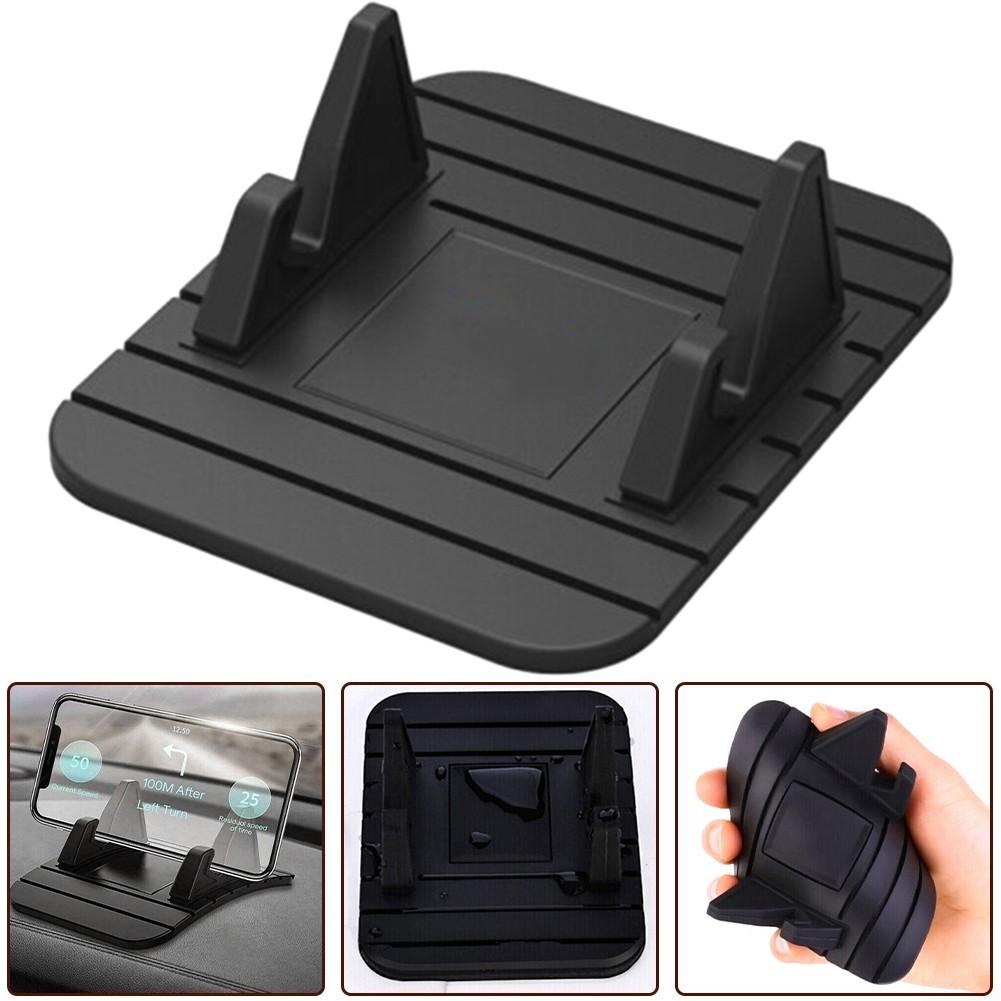 Car Holder Mat Anti Slip Mat Car Dashboard Rubber Mount Holder Pad GPS Stand