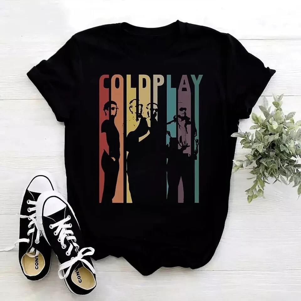 Coldplay World Tour T Shirt Full Size S5XL Unisex T-Shirt XXXXL