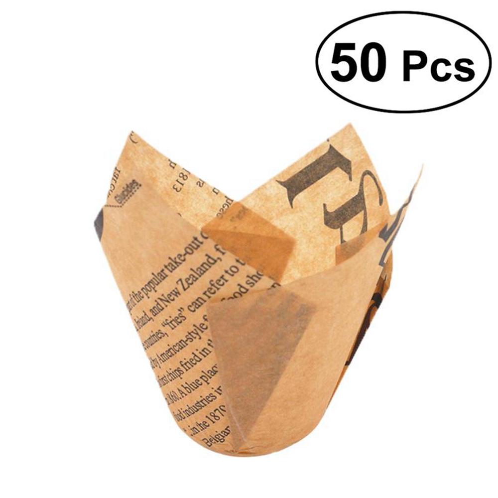 

Принадлежности Формочки для маффинов Утолщенная бумажная подложка для торта Лайнер Инструменты для торта Бумажный стаканчик Формочка для выпечки Обертка для кекса коричневый