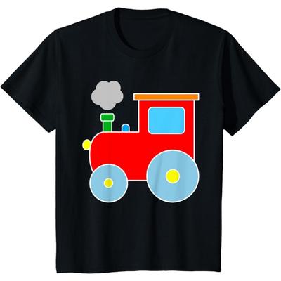 Dampflokomotive Motor Shirt Zug Kleinkind Jungen T-Shirt