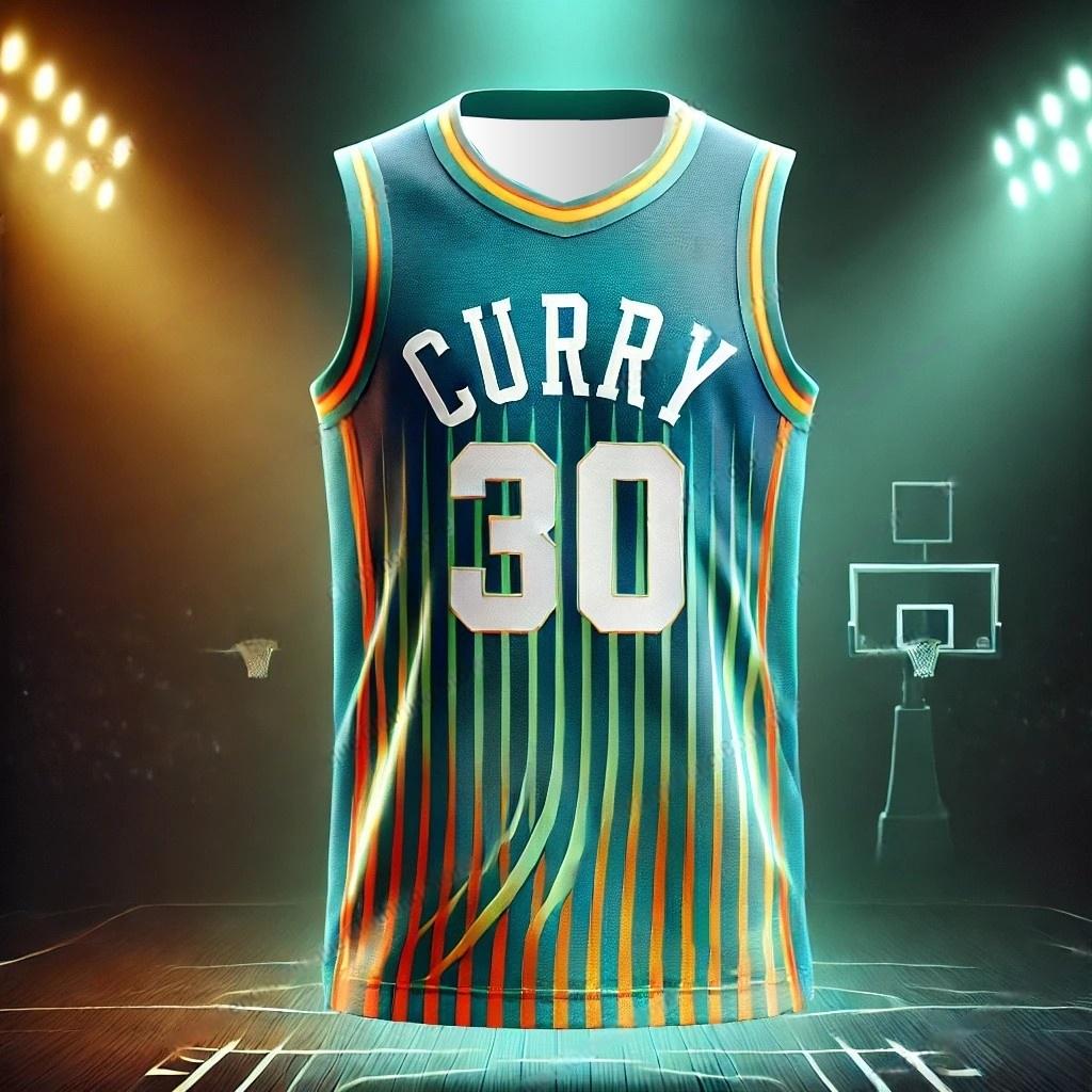 Novedad de Verano Camiseta de Baloncesto para Hombre Número 30 Chaleco sin Mangas Chándal Uniforme de Entrenamiento Camiseta sin Mangas Ropa Deportiva Chaleco de Entrenamiento