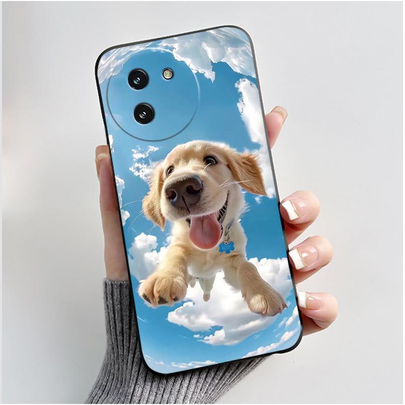 Casing For Doogee Note 59 Note59 Pro Plus 5G Phone Case Luxury Dragon Cute Cool Boys Girls Black Matte Soft Silicone Back Cover