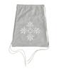 The Coldest Moment Tcm Flower Logo Gym Sack (Dirty White)